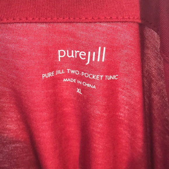 🧩EUC Maroon Pure Jill Long Sleeve Tunic - Picture 5 of 6